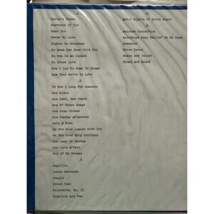 Vintage Album Collection of Songs Alphabetic (N-R) Titles 30+ Sheet Music Songs